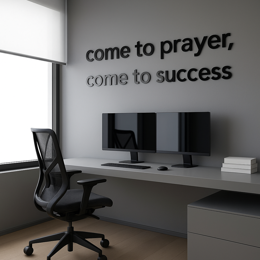 Come to Prayer, Come to Success